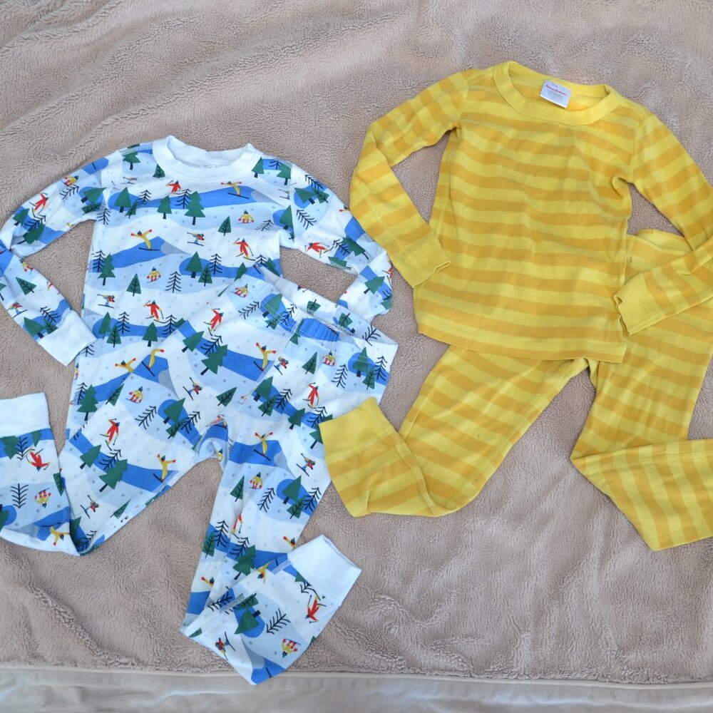 Hanna Andersson Kids Pajamas 2-Pack Size 5 Years – Organic Cotton